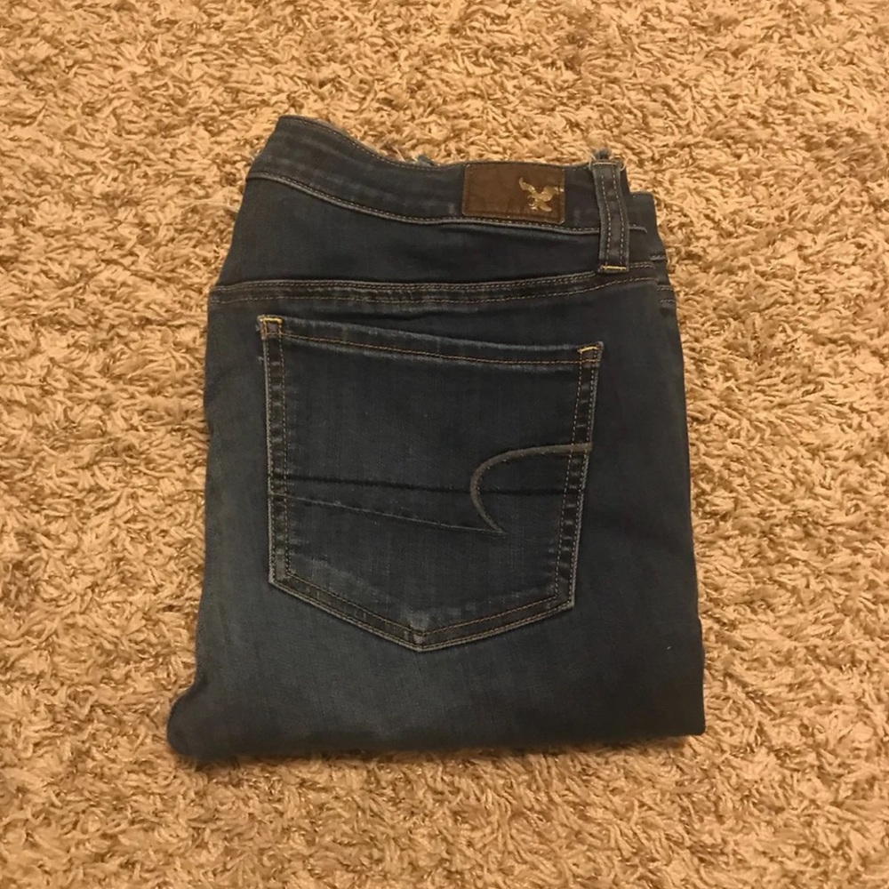 American Eagle Dark Wash Jegging